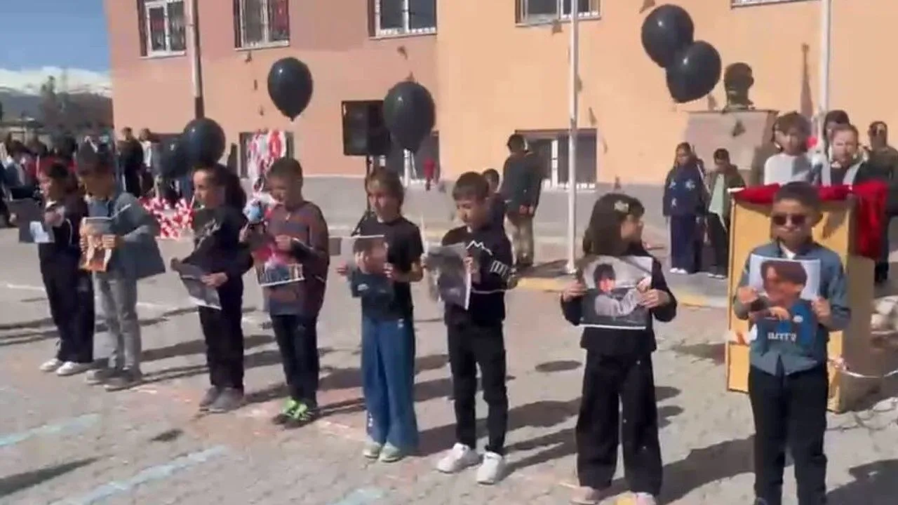 Alay İlkokulu'ndan Duygusal 23 Nisan Anma Töreni