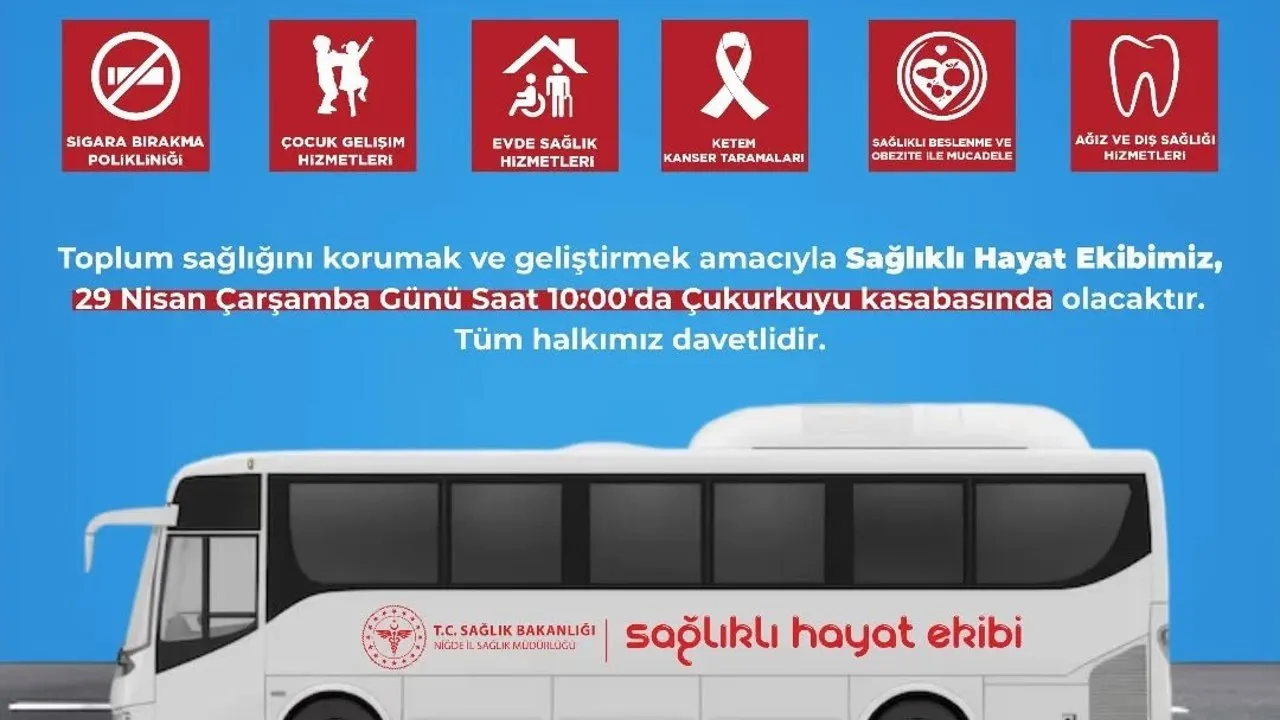 Niğde'de Sağlık Hizmeti Köylere Ulaşıyor