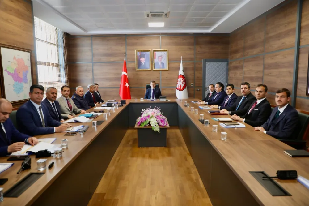 Niğde'de Güvenlik ve Asayiş İçin Kapsamlı Koordinasyon Toplantısı