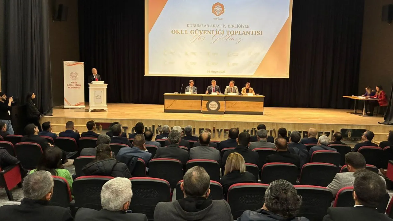 Niğde'de Okul Güvenliği İçin Kurumlar Arası İş Birliği Güçleniyor