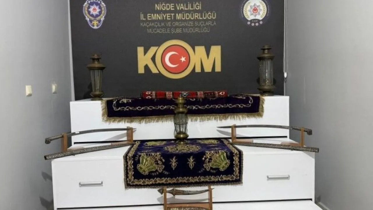 Bor'da Tarihi Eser Kaçakçılığı Önlendi