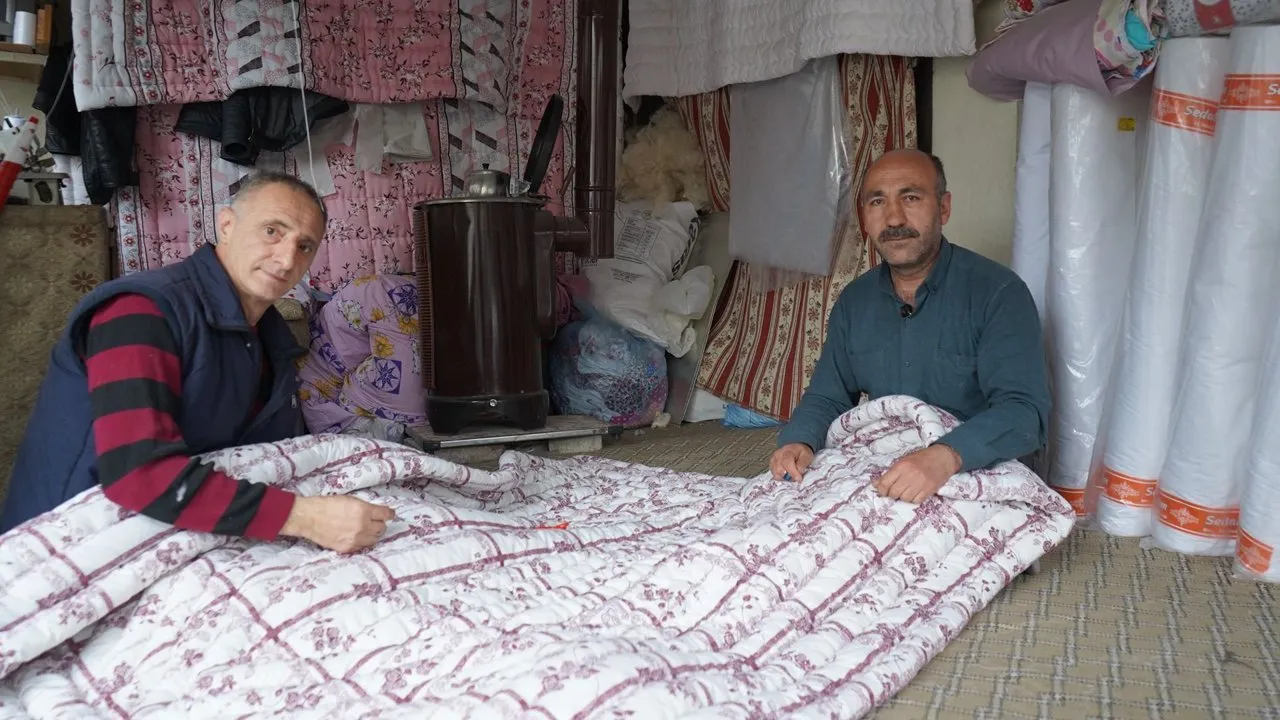 Niğde'de Yorgancılık Mesleği Azalıyor